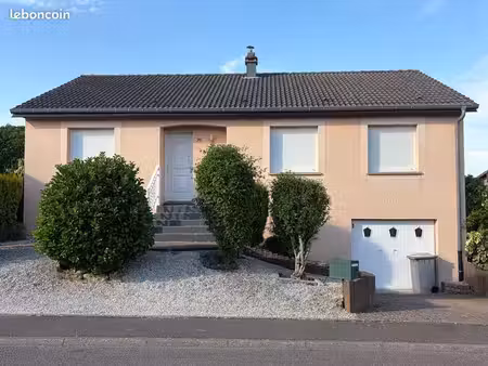maison valmont plein pied sur sous sol lotissement du stade