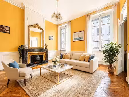 vente appartement 3 pièces 84 m² à lyon 2ème (69002)  460 000 €