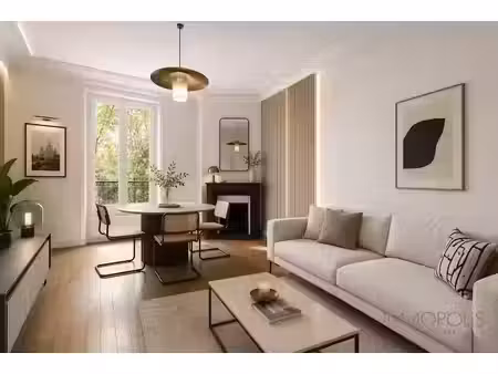 vente appartement 3 pièces 62.5 m² à paris 18ème (75018)  672 000 €