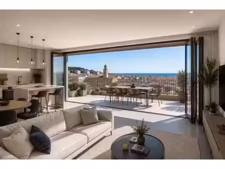 vente appartement 3 pièces 67 m² à nice (06000)  730 000 €
