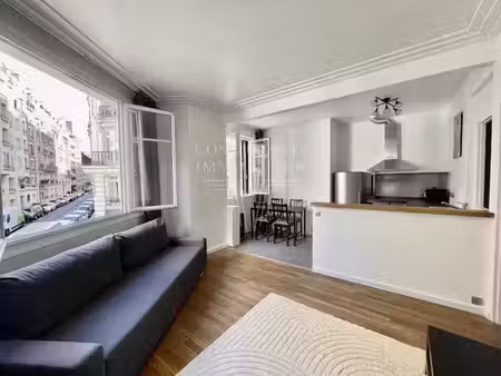 location meublée appartement 2 pièces 50.73 m² à paris 16ème (75016)  2 100 €
