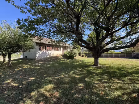 maison de plain-pied sur sous-sol – 3 chambres – terrain de 1 373 m²