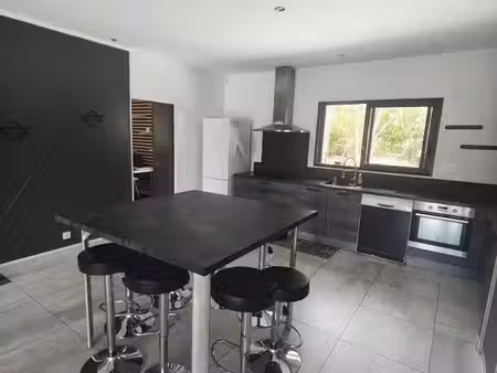maison - 166 m2 - 5 pièces - meublé