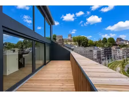penthouse avec vue unique au cœur de liège