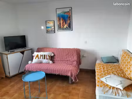 2 pièces à louer à porticcio du 01/10 au 30/04
