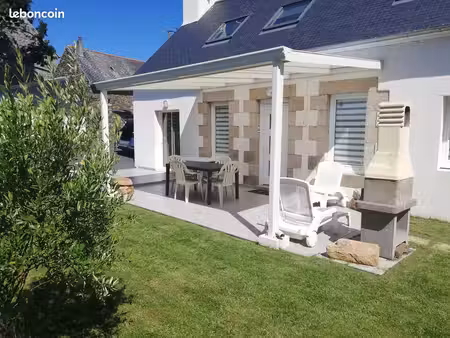 paimpol  maison meublée avec prestations  récente pompe à chaleur avec internet iclus