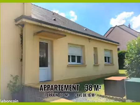 appartement 38 m²   3 pièces   cave
