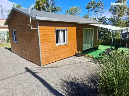charmant chalet t2 meublé de 45m2 avec jardin privatif - tampon dassy