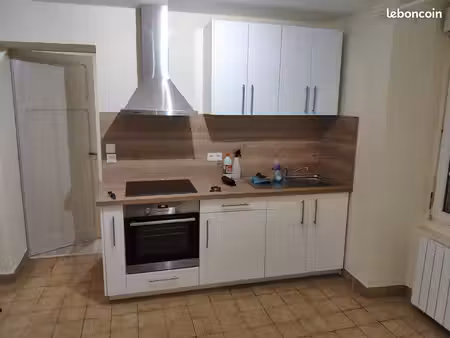 appartement 2 pièces rdc + cave à bonnetable