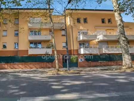 toulouse – crampel / pont des demoiselles – t2 en rez-de-jardin – terrasse 26 m² – parking