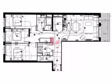 vente appartement 4 pièces 93 m² vanves (92170)