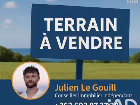 vente terrain 1419 m² à saint pierre (97410)  559 000 €