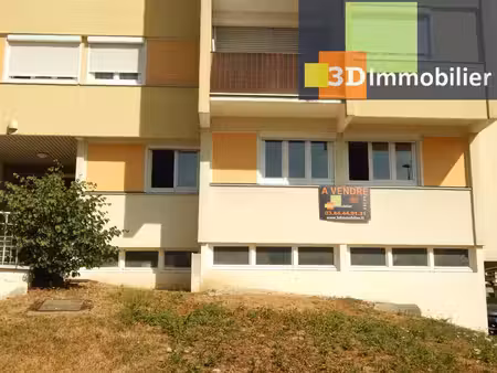 lons-le-saunier (39 jura)  à vendre appartement type 5 rénové 110 m² avec loggia  garage e