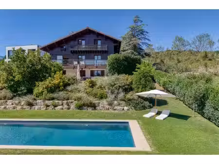 propriété d’exception t7 avec vue panoramique sur le mont-blanc et le bassin lémanique