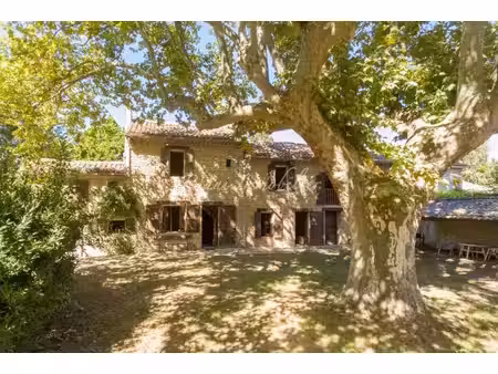 a vendre  luberon  hameau de l'isle sur sorgue  mas de charme avec terrain 1 3 hectare pis