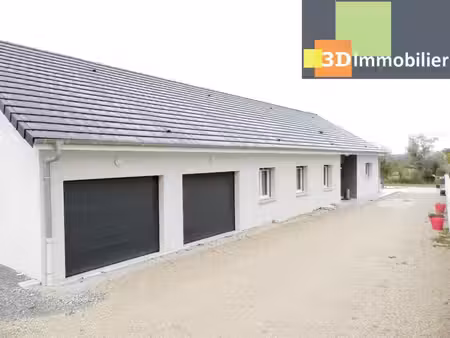 lons-le-saunier nord (39 jura)  à vendre maison récente 160 m²  6 chambres  2 garages  pis