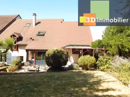 périphérie lons-le-saunier (39)  maison familiale en pierre rénovée 200 m² à vendre  5 cha