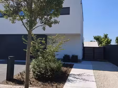 maison basse énergie avec sous-sol aménagé à riemst