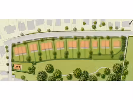 terrain à bâtir de 1.000 m²