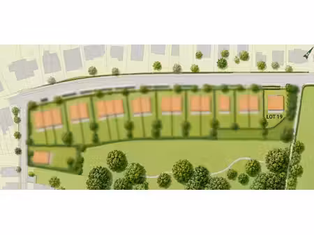 terrain à bâtir de 850 m²