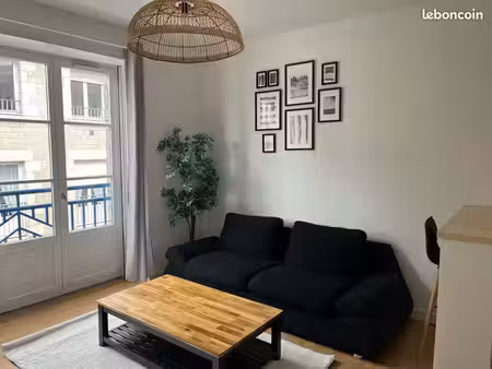 appartement t1 40m2 meublé centre propre