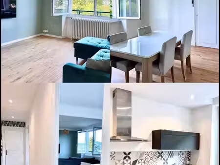 appartement meublé 86 m² avec garage fermé  jardin d’exception et vue panoramique sur nanc