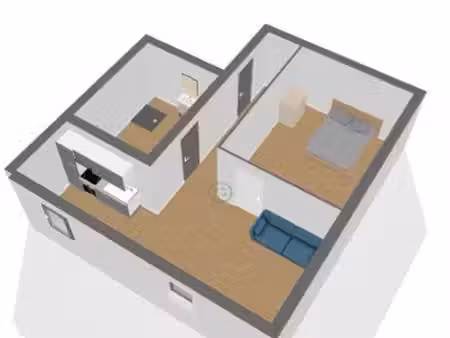 meublé 24m2 direct propriétaire centre ville