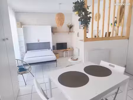location studio meublé