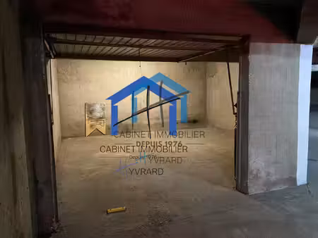 saint chamond : garage double - copropriété