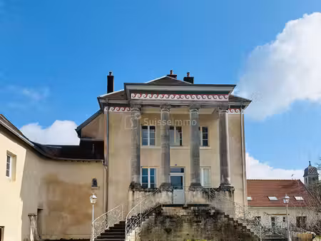 dans un ancien château appartement 84 m² + terrasse / cave voûtée/parking