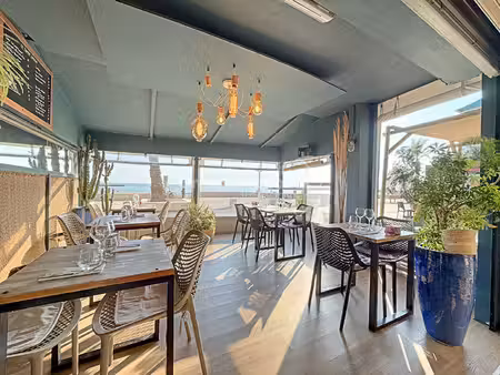 à vendre - restaurant front de mer - emplacement premium