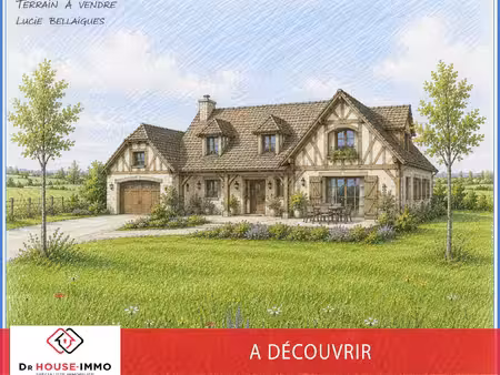 à vendre - magnifique terrain viabilisé de 1831 m² à onjon (à 15 min de troyes)