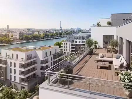 vente appartement 4 pièces 121 m² à paris 19ème (75019)  1 199 000 €