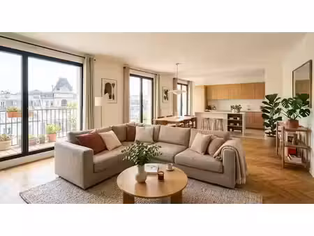 vente appartement 4 pièces 109 m² à paris 17ème (75017)  1 080 000 €