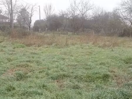 terrain constructible à vendre
