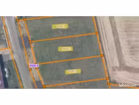 terrain 1 096 m² morgemoulin