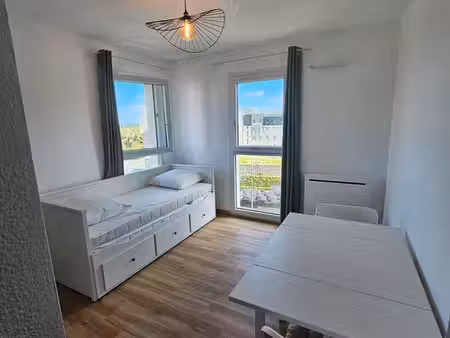 location studio meublé 18m²
