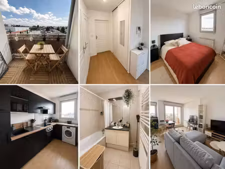 appartement t2 avec balcon dernier étage