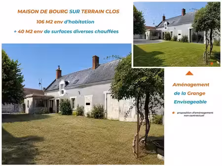 vente maison 6 pièces 140 m² à le controis-en-sologne (41700)  180 000 €