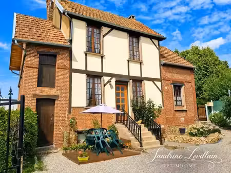 vente maison 4 pièces 94 m² à le bec-hellouin (27800)  212 000 €
