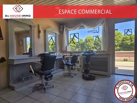 cession de droit au bail - local commercial 75 m² - centre-ville de roye