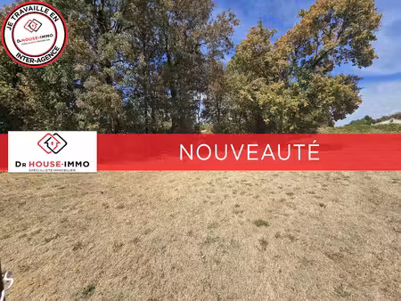 terrain constructible - 1 055 m² - brûlain