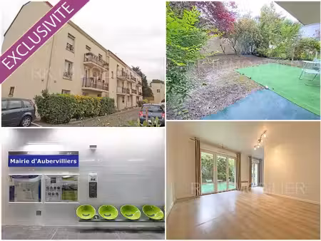 appartement aubervilliers - 2 pièce(s) - 54.8 m2 + parking + jardin privatif