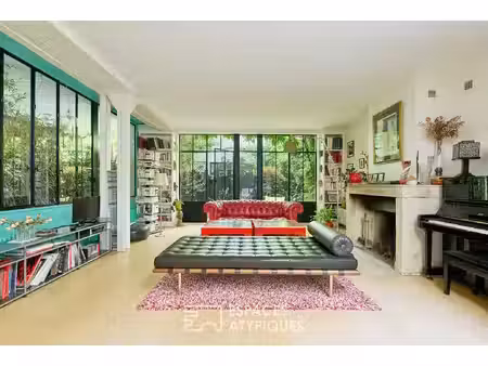 maison-loft familiale avec terrasse entre batignolles et montmartre