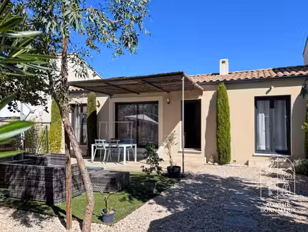 villa récente 90 m2 soignée de plain pied sur terrain de 270