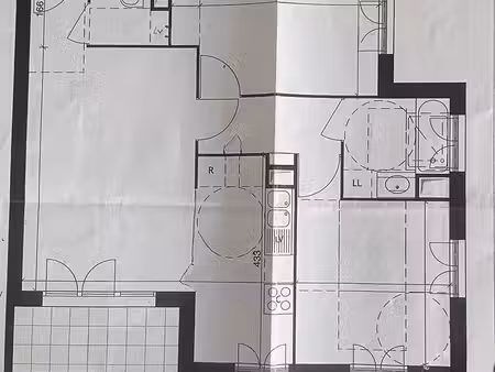 beau 3p meublé 64m² avec balcon 5m²
