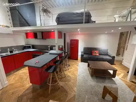 superbe t2 meublé 52m² lyon 1er