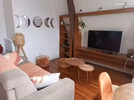 superbe 2p meublé 65m² centre ville mulhouse