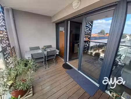 t3 couëron la chabossière avec balcon et garage