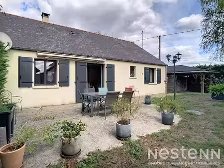 loire-authion  maison de plain pied  3 chambres sur une parcelle de 600m².